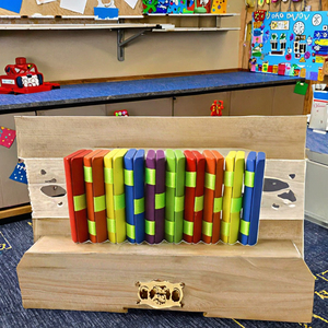 Juguetes Educativos de Plástico JXD para Niños de 5 a 7 Años, Juego de Rompecabezas Clásico y Colorido de la Escalera de Jacob - Product Image 3