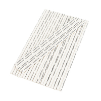 Pailles en papier jetables de qualité supérieure YuMo, noires imprimées, compostables, pour les mariages, les banquets, les thés au lait, les fêtes et les boissons