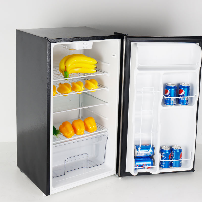 ERBC90Factory direct sale Single Door hotel Refrigerators Mini Small Size Refrigerator
