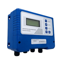 Instrument d'interface de boues à ultrasons super-adaptatif et entièrement intelligent, avec microprocesseur, boîtier en acier inoxydable 316, portée de 0,2 à 12 m