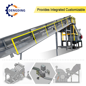 Nhà máy trực tiếp bán thép không gỉ tác động búa máy xay hiệu quả băm nhỏ nhôm & động cơ thép phế liệu kim loại Máy Nghiền - Product Image 4