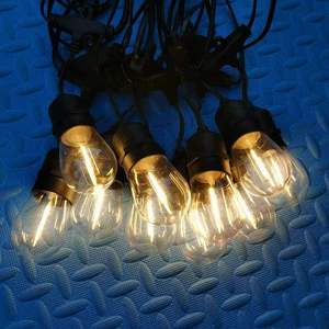 Led dây đèn phổ biến thuận tiện kết nối LED Festoon chiếu sáng cổ điển <span class=keywords><strong>Patio</strong></span> <span class=keywords><strong>Globe</strong></span> ngoài trời chuỗi ánh sáng với 24 x E26 - Product Image 6