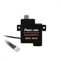 Micro servo PowerHD 1025PH 4,8g 1,5kg pour voiture RC miniature à l'échelle 1:24, véhicule de tourisme miniature, hélicoptère 3D miniature, avion en mousse, planeur