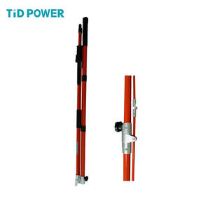 TID POWER - Barra de Fibra de Vidrio Aislada y Resistente para Trabajos en Línea Eléctrica, Herramienta de Seguridad para Construcción - Product Image 1