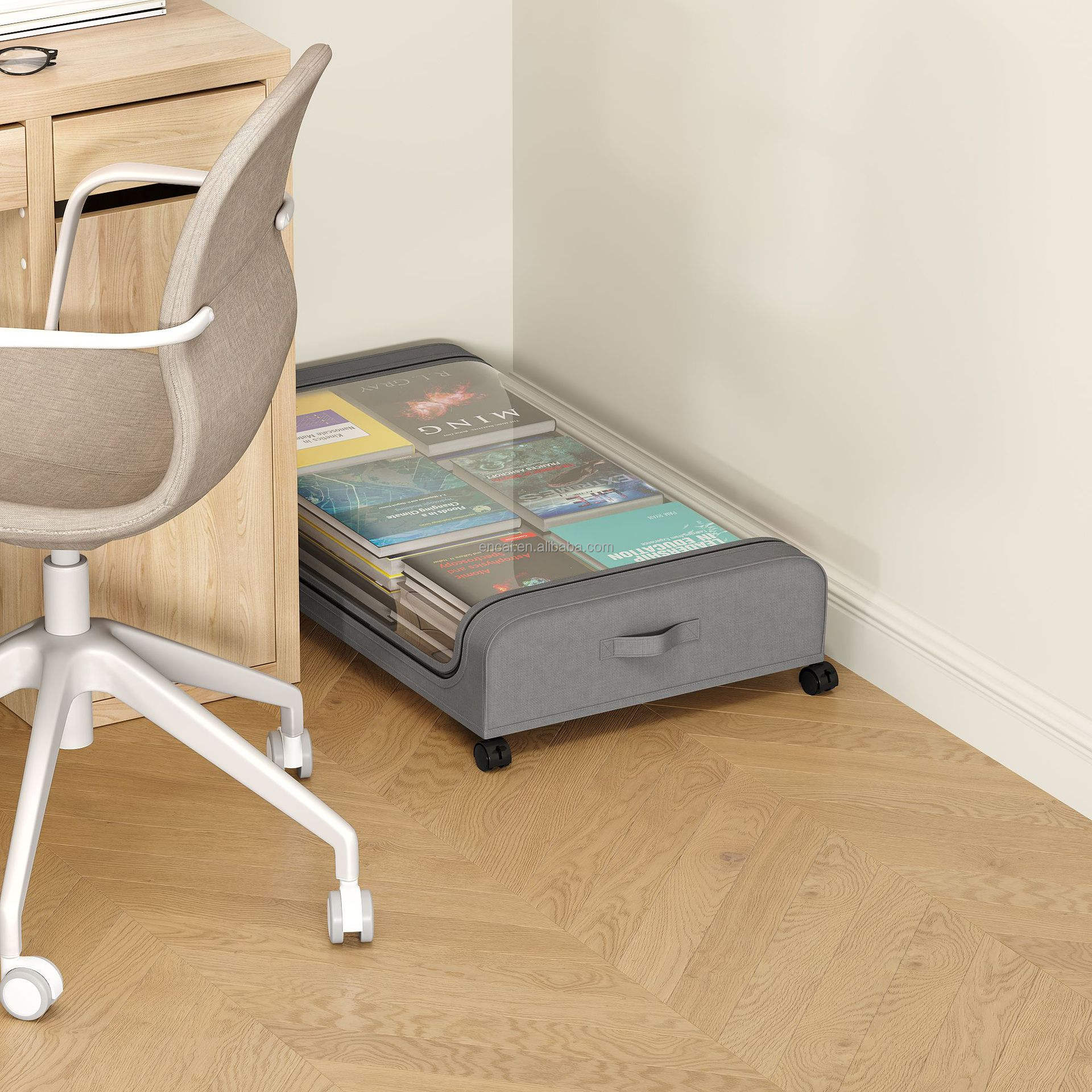 Under Bed Storage Containers with Wheels Foldable Sustainable