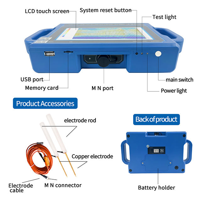 PQWT S500 Underground Water Siting Equipment 150m 300m 500m Ground ...