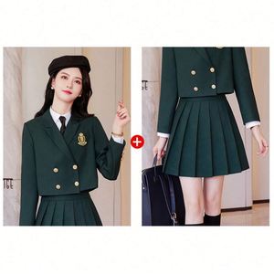 Design <b>Neutral</b> Style Knit Autumn Vogue Shirt High School Student Customize Wholesale Sportswear Button OEM Customization - Product Image 6