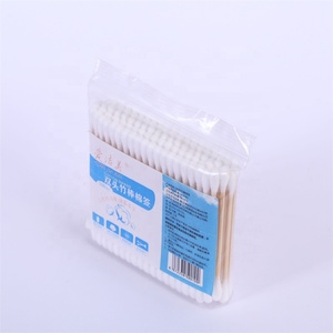 100 Hisopos <span class=keywords><strong>de</strong></span> Algodón Ecológicos <span class=keywords><strong>de</strong></span> Doble Punta para Limpieza <span class=keywords><strong>de</strong></span> Nariz y Oídos, Herramientas <span class=keywords><strong>de</strong></span> Maquillaje para Mujer, Palitos <span class=keywords><strong>de</strong></span> Algodón - Product Image 3