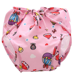 Shorts <span class=keywords><strong>de</strong></span> <span class=keywords><strong>bain</strong></span> pour bébé garçon et fille, personnalisés, imprimés <span class=keywords><strong>de</strong></span> dessins animés, imperméables et anti-fuites - Product Image 3