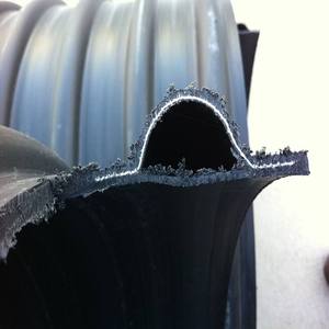 Ligne de production d'extrusion de tuyaux de drainage en PEHD renforcés par bande d'acier, prix du roulement de moteur automatique - Product Image 1