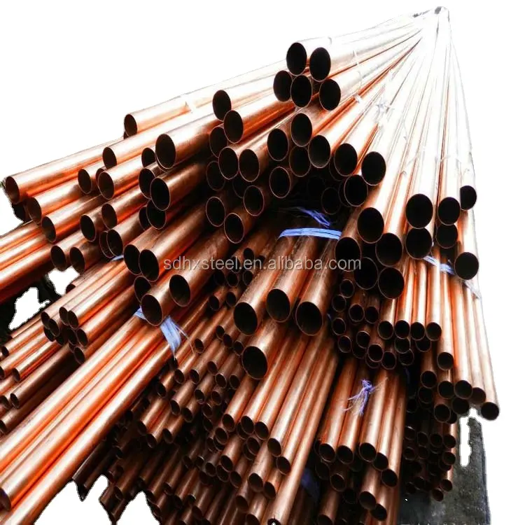 9.5mm 3/8 in Straight Copper Pipe for Sanitation nitrogen Gas and Water