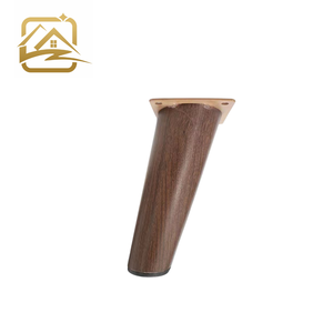 Wholesale 10–20cm Iron Wood Grain Slanted <b>Sofa</b> Legs for Cabinet and <b>Sofa</b> <b>Support</b> - Product Image 1