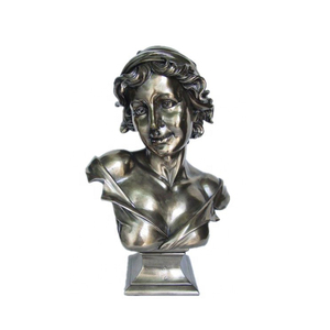 18 pulgadas bronce antiguo <span class=keywords><strong>de</strong></span> cobre imitación <span class=keywords><strong>dama</strong></span> cabeza estatuas <span class=keywords><strong>de</strong></span> tamaño - Product Image 1