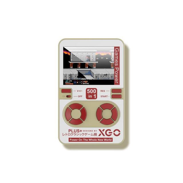 DY09 Magnetic Wireless Charging Game Console MagSafe Wireless Charging 15W Fast Charging 500 Retro Nostalgic Games