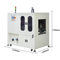 Machine de pliage de boîtes pour ligne de production industrielle durable, à performance stable, commandée par PLC et permettant une économie de main-d'œuvre