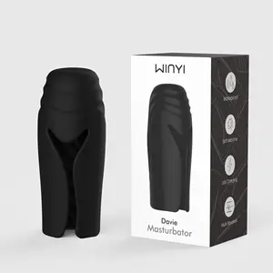 WINYI New Electric Masturbating Trainer Großhandel Spielzeug für Erwachsene USB Charge Penis Delay Training Automatische männliche Mastur batoren