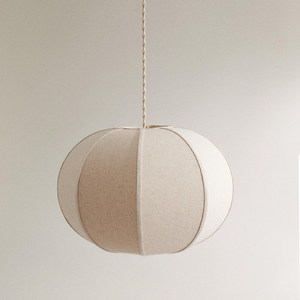Lustre ovale de style japonais E27 à six têtes pour salle à manger, décoration intérieure, esthétique Wabi Sabi - Product Image 3