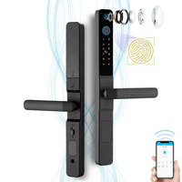 Elock Es264 Smart Deurklink Lttlock Lock Wachtwoord Keyless Code Wachtwoord Biometrische Vingerafdruk Smart Lock