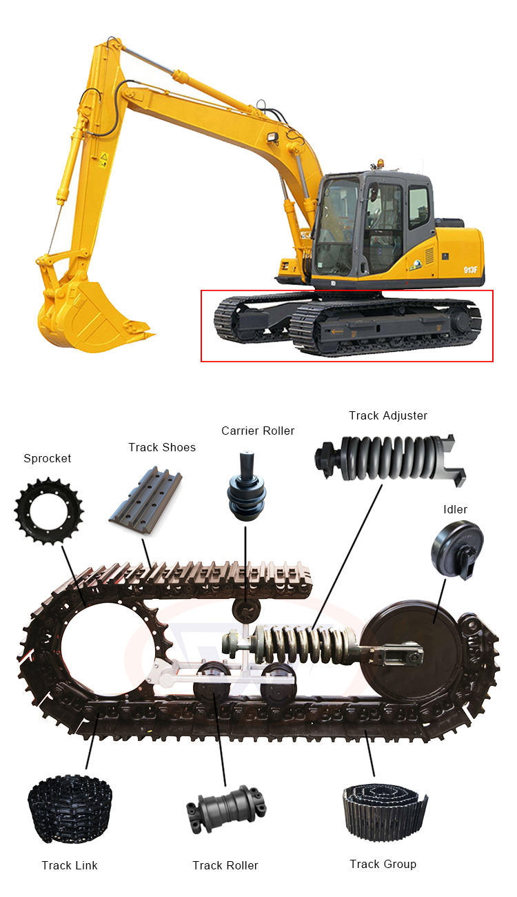 Zx870-3 Excavator Track Adjuster Assembly - Durable & Reliable