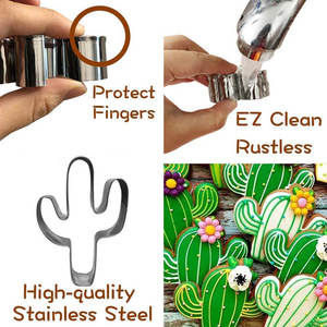 Gros <span class=keywords><strong>emporte</strong></span>-pièces Cinco De Mayo en acier inoxydable avec <span class=keywords><strong>cactus</strong></span>, poivre et alpaga, vente à chaud en usine en Chine depuis 20 ans - Product Image 3