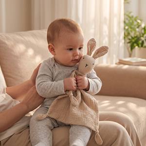 Couverture douce et confortable en mousseline 100 % coton, nouveau style, pour bébés de 0 à 3 ans, couverture de sécurité pour bébé, serviette apaisante - Product Image 3