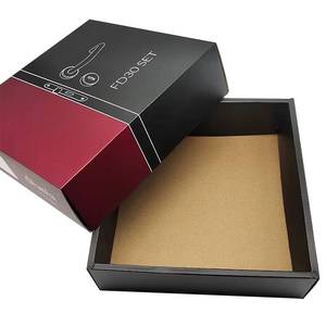 Empaque de Regalo de Papel Kraft Corrugado Reciclable para Ropa y Cosméticos con Logotipo Personalizado - Product Image 1