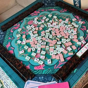 Tappetino Pieghevole Automatico Moderno per Mahjong, Tappetino Quadrato Portatile in Gomma per Gioco del Mahjong Americano - Product Image 5