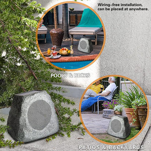 Loa vườn thân thiện với môi trường ST01, hoạt động bằng năng lượng mặt trời, xây dựng chống nước & âm thanh không dây rõ ràng - Product Image 6