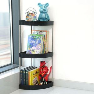 Modern Multifunction Stainless Steel Durable Sustainable Double Tier Standing Type <b>Corner</b> <b>Bracket</b> Kitchen Use Storage Rack - Product Image 4