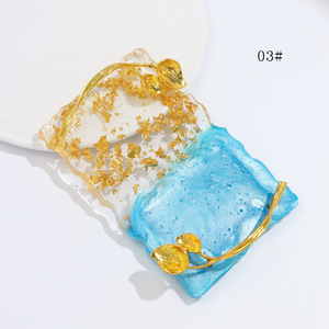 Palette de Nail Art rétro en résine, bord doré, Gel pour ongles, panneau d'affichage de couleur, faux ongles, Palette d'affichage en pierre, nouvelle collection 2023 - Product Image 5