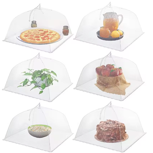Cloche Alimentaire Pliable En Maille Housse Couverture De Nourriture À
