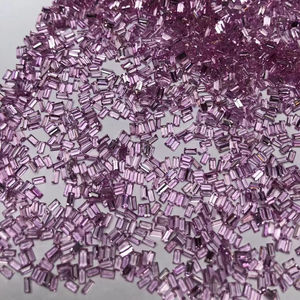 יוקרה תכשיטי קשת צבע ספיר אבן באגט צעד אמרלד לחתוך טבעי ספיר - Product Image 5