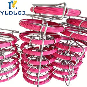 YILI Profesional, Varilla de Fibra de Vidrio Rosa de 6mm y 150m, Anti-Rotura, para Empujar y Tirar, <span class=keywords><strong>con</strong></span> Marcas de Precisión para Trabajos en Sitio - Product Image 6