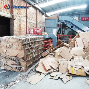 Hydraulic <strong>Press</strong> Plastic Pet Bottle <strong>Clothes</strong> And Textile Compress Baler Machine Waste Paper Cardboard Baling Machine - Product Image 1