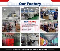 P1.5 P1.8 P2 P2.5 Layar LED Poster Iklan Dalam & Luar Ruangan untuk Toko