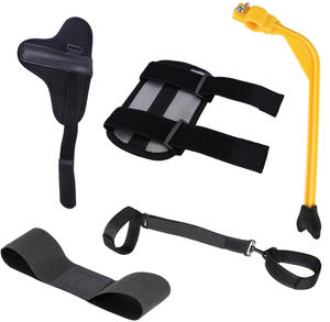 Custom Posture Corrector Elastic <strong>Golf</strong> Swing Trainer Arm Band Belt Gesture <strong>Alignment</strong> Training <strong>Aid</strong> for <strong>Golf</strong> Practicing Guide - Product Image 1