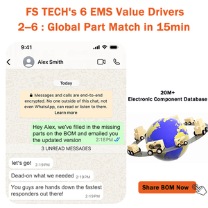 Fs mạch pcba Board dfm nda Dip SMT SMD EMS một cửa chìa khóa trao tay dịch vụ <span class=keywords><strong>PCB</strong></span> Y pcba OEM tùy chỉnh pcba lắp ráp nhà sản xuất - Product Image 3