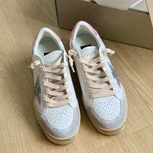 Zapatillas de Lujo de Diseñador Nuevas 2026, Marcas GGBD, Cuero Genuino, Malla, Zapatillas Blancas de Ganso, Impermeables, Transpirables, Doradas, para Caminar - Product Image 2