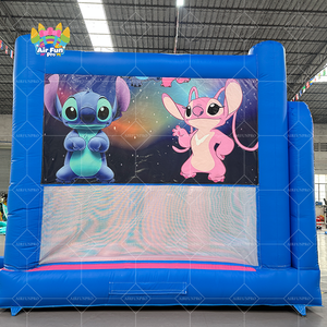 AirFunPro Eco-Friendly Château gonflable Commercial Custom Adult Kids Combo Jumping Bouncy House Slide Water Pool - Product Image 6
