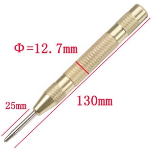 NICEYARD <strong>Drill</strong> Bit <strong>Marking</strong> Starting Holes Tool Automatic Center Punch Spring Loaded Punching Tool 5-inch Window Breaking Device - Product Image 5