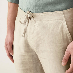 <span class=keywords><strong>Pantaloni</strong></span> lunghi da <span class=keywords><strong>uomo</strong></span> Casual <span class=keywords><strong>estivi</strong></span> personalizzati <span class=keywords><strong>pantaloni</strong></span> di <span class=keywords><strong>lino</strong></span> leggero per <span class=keywords><strong>uomo</strong></span> - Product Image 3
