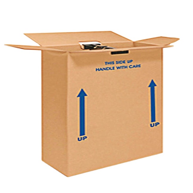 Custom Printing Large Cardboard Boxes Heavy Duty Corrugated Shipping Boxes for Furniture TV