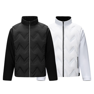Chaqueta de plumón de color sólido con logotipo personalizado, nueva, de invierno, para exteriores, para parejas, hombres y mujeres, gruesa para mantener el calor, popular. - Product Image 2