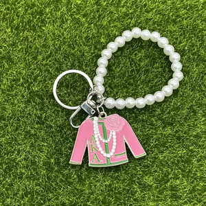 Nuovo Zeta Delta sorellity di lusso Anime Design carino Custom in metallo elegante regalo moderno portachiavi Charm borsa creativa - Product Image 3