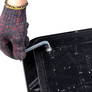 Copertura per tombini <span class=keywords><strong>in</strong></span> <span class=keywords><strong>plastica</strong></span> rinforzata con fibra di vetro - Product Image 6