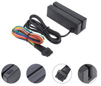 Lector de Tarjetas Magnéticas de 90 mm, 123 Pistas, Luz LED, Teclado HID, Puerto USB OTG o Puerto Serie RS-232, Compatible con Interfaz JPOS y OPOS, MSR98D