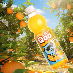 Coca-Cola <span class=keywords><strong>Minute</strong></span> <span class=keywords><strong>Maid</strong></span> Qoo Boisson aux fruits saveur <span class=keywords><strong>orange</strong></span> Boîte entière 450ml*12 bouteilles - Product Image 5