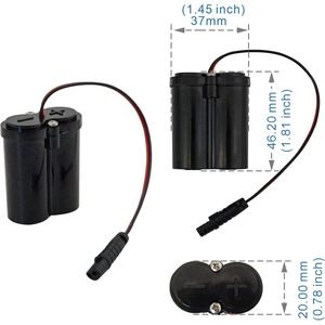 Lithium Ion <b>Battery</b> Pack <b>6V</b> 2 Cells For Consumer Electronics Solid State - Product Image 3