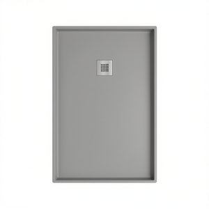 Plato de Ducha Rectangular Estasi 70 x 130 cm Gris Paloma Superficie Antideslizante Para Uso en Baño - Product Image 3