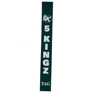 Ceintures de rugby 5KINGZ SPORTS jaunes et noires, écologiques, légères, durables, pour les matchs, équipement de soutien sportif promotionnel - Product Image 4